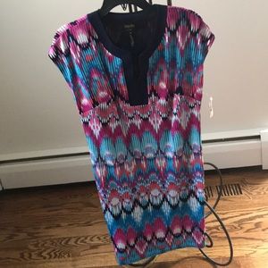 Laundry Multi-Color Print Cocktail Dress XS